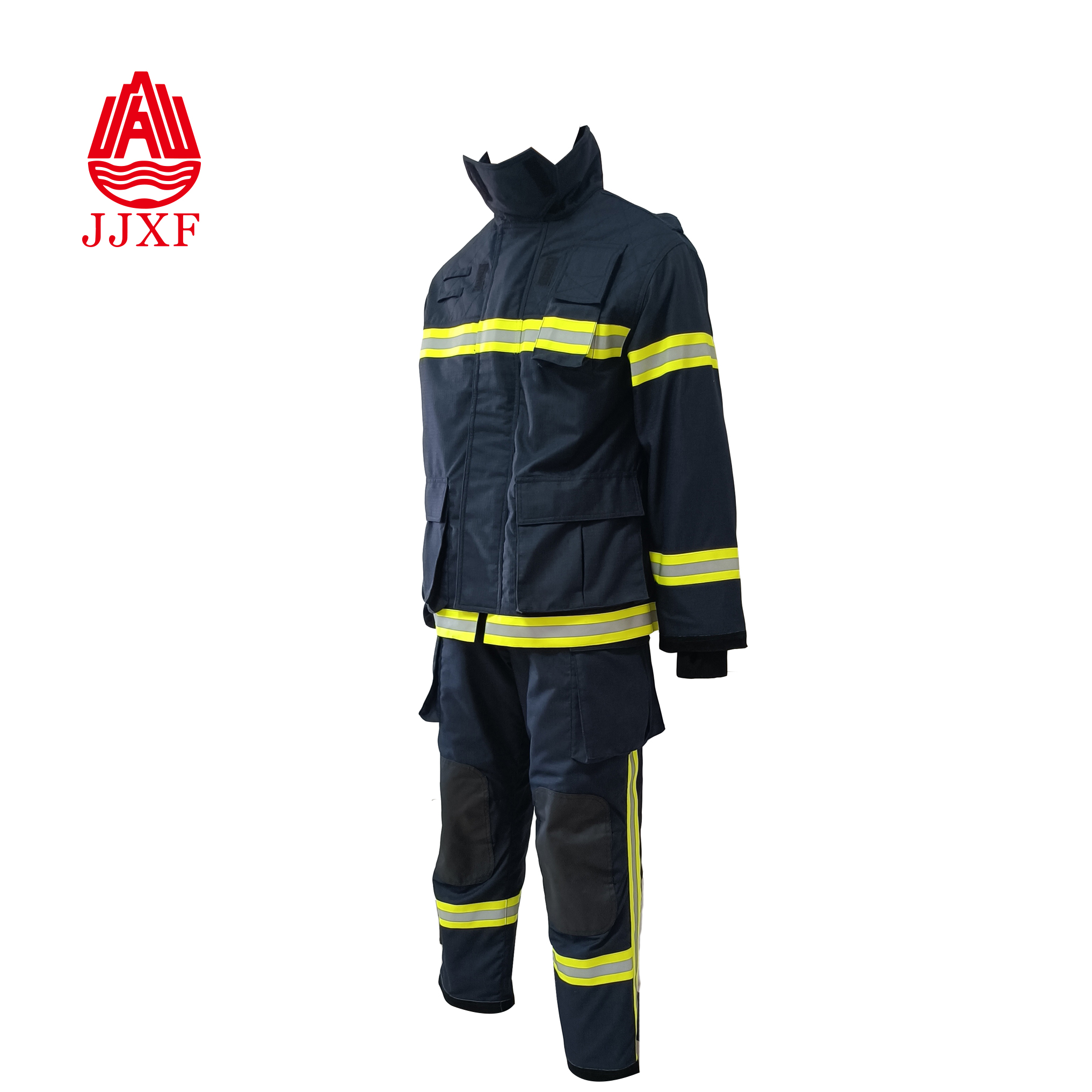 OEM CE EN469 Approved Fireman Nomex Fire Fighting Rescue Suit